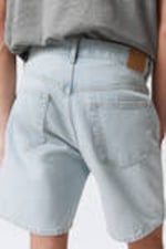 Opulent Blue - Space Relaxed Denim Shorts - 3