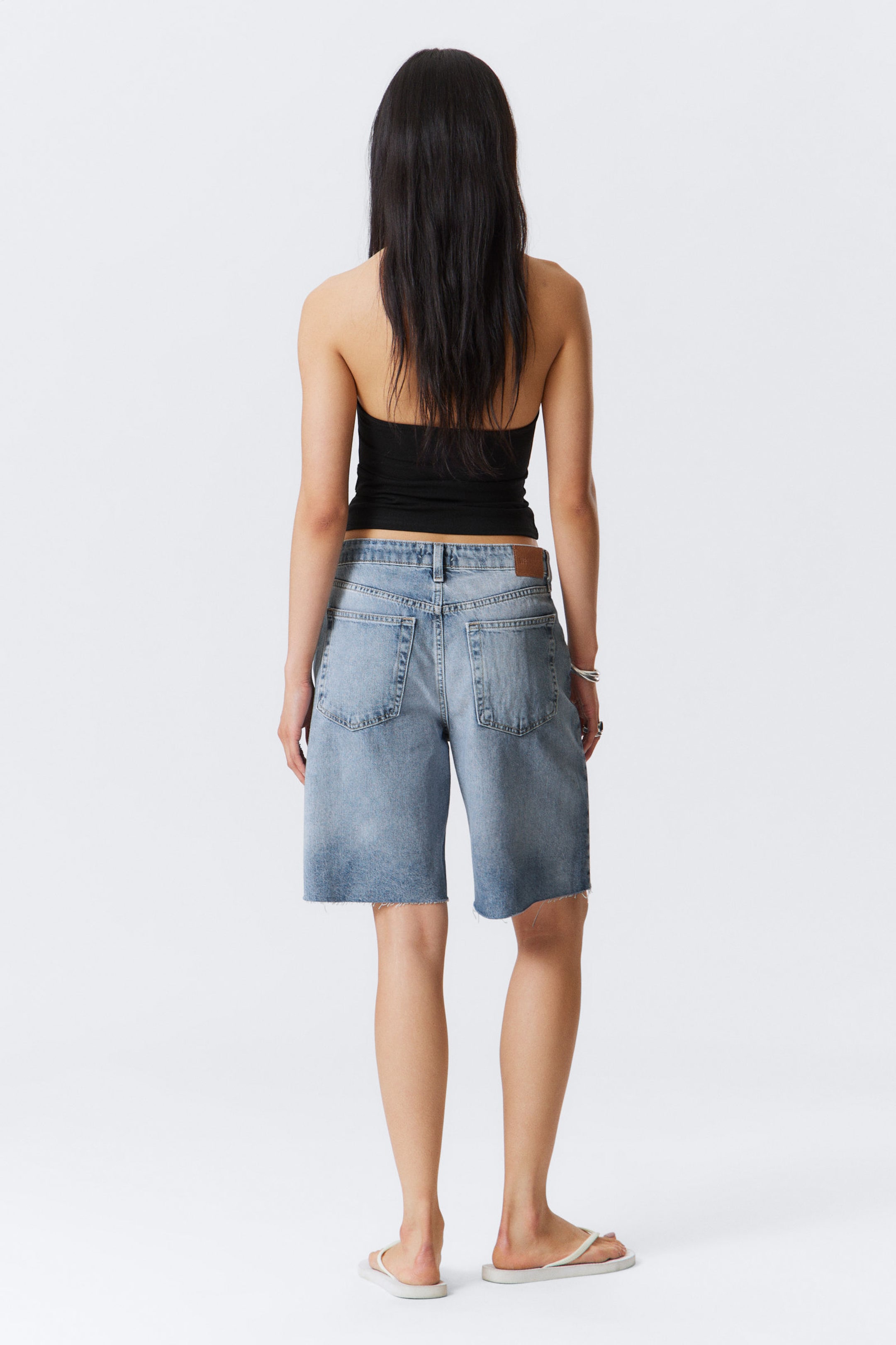 Gezeiten-Blau - Monterey Low Rise Denim Shorts - 4
