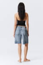 Gezeiten-Blau - Monterey Low Rise Denim Shorts - 4