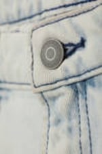 Blotch Blue - Monterey Low Rise Denim Shorts - 1