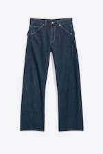 Blue Rinse - Dunkelblau - Low Waist Loose Skewed Jeans - 5