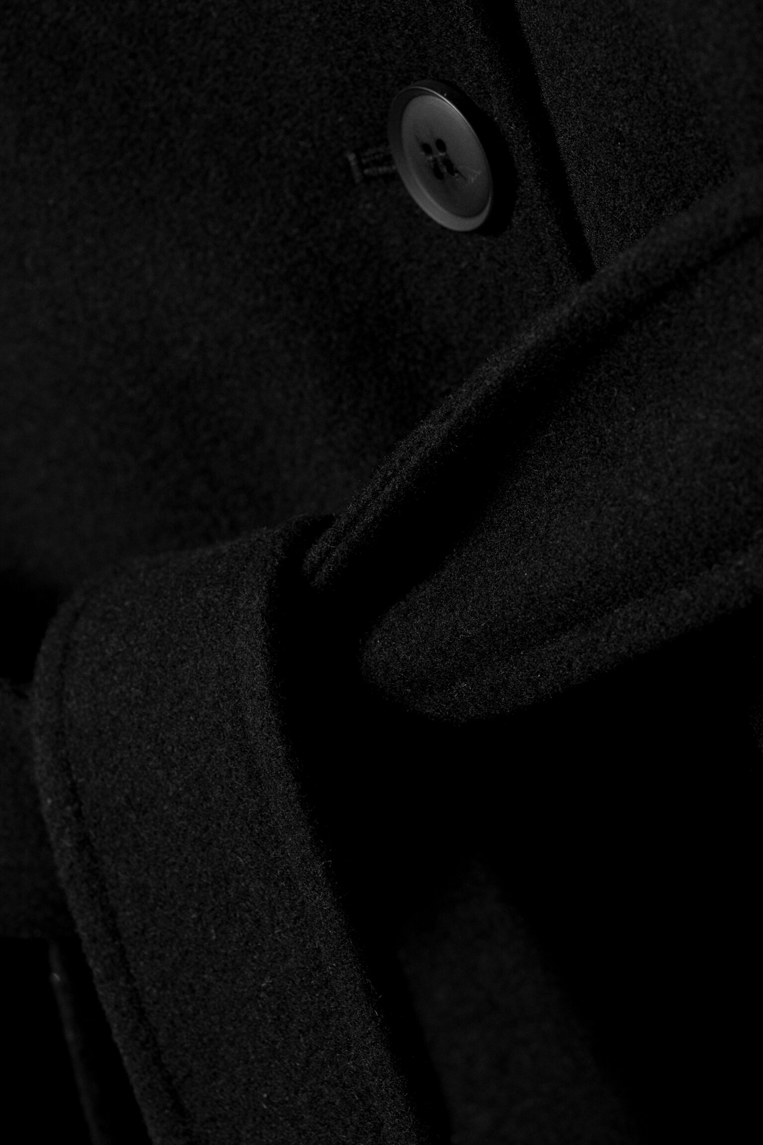 Kia Oversized Wool-Blend Double-Breasted Coat - Black/Dark Brown Melange/Dark Grey Melange/Light Beige - 5