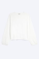 Dusty White - Relaxed Long-Sleeved T-shirt - 3