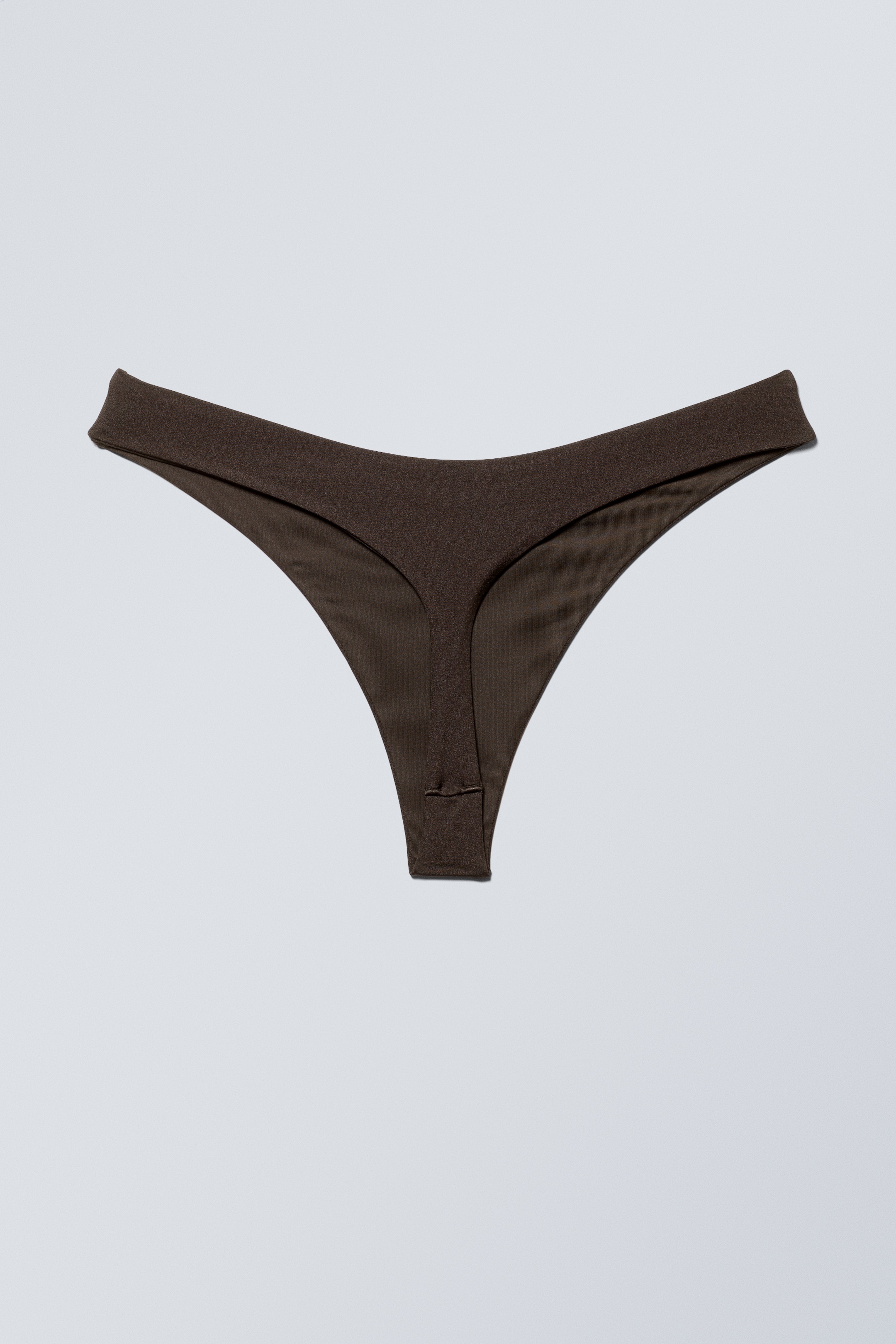 Größeres Bild ansehen: V-förmiges Tanga-Bikinihöschen - Dunkelbraun - Ladies | H&M DE 2