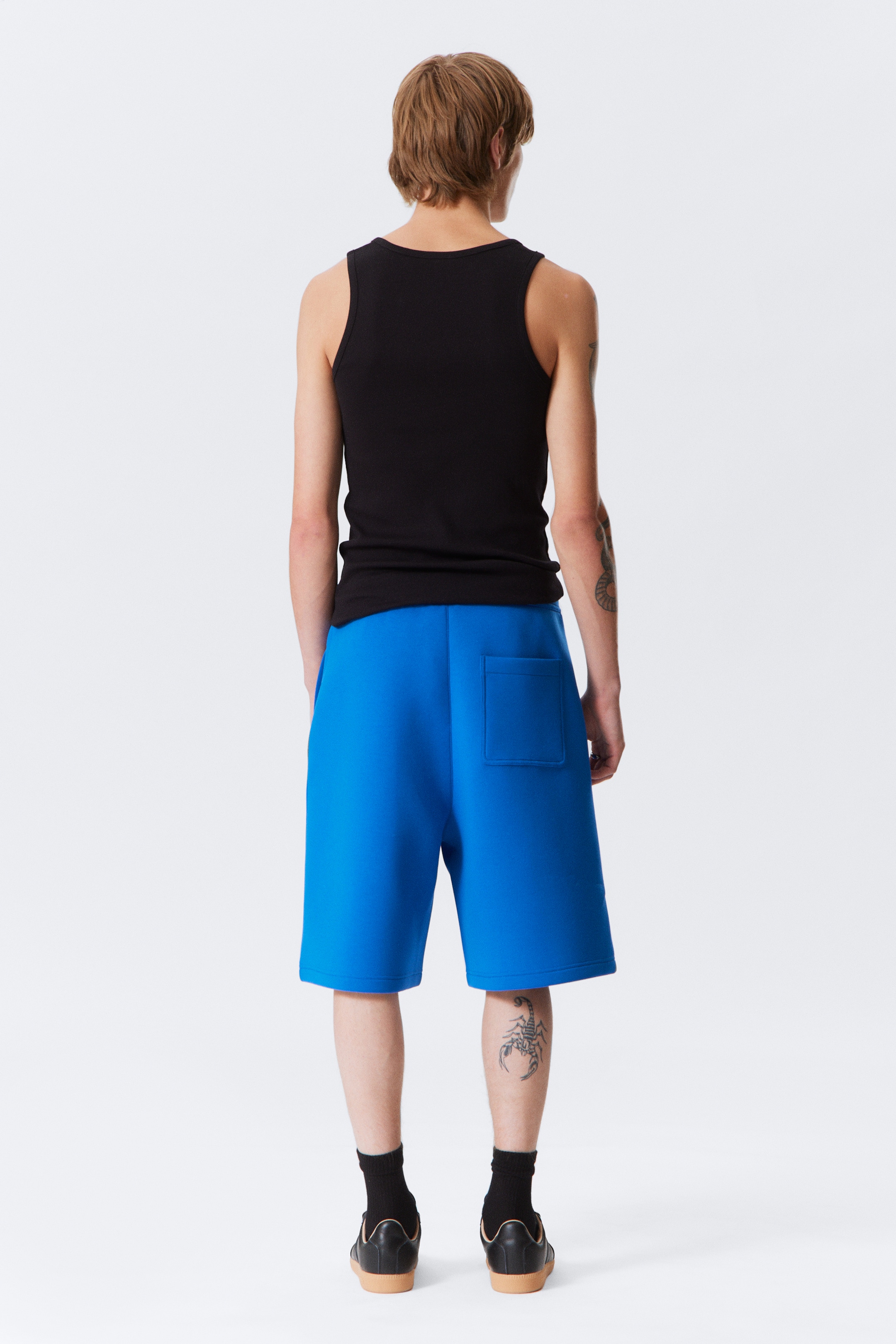 Agrandir l'image: Short en néoprène Loose Fit - Bleu vif - HOMME | H&M CH 3