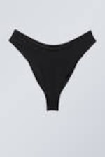 Black - Scoop Bikini Bottoms - 0