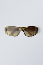 Kaki - Lunettes de soleil Trek - 0