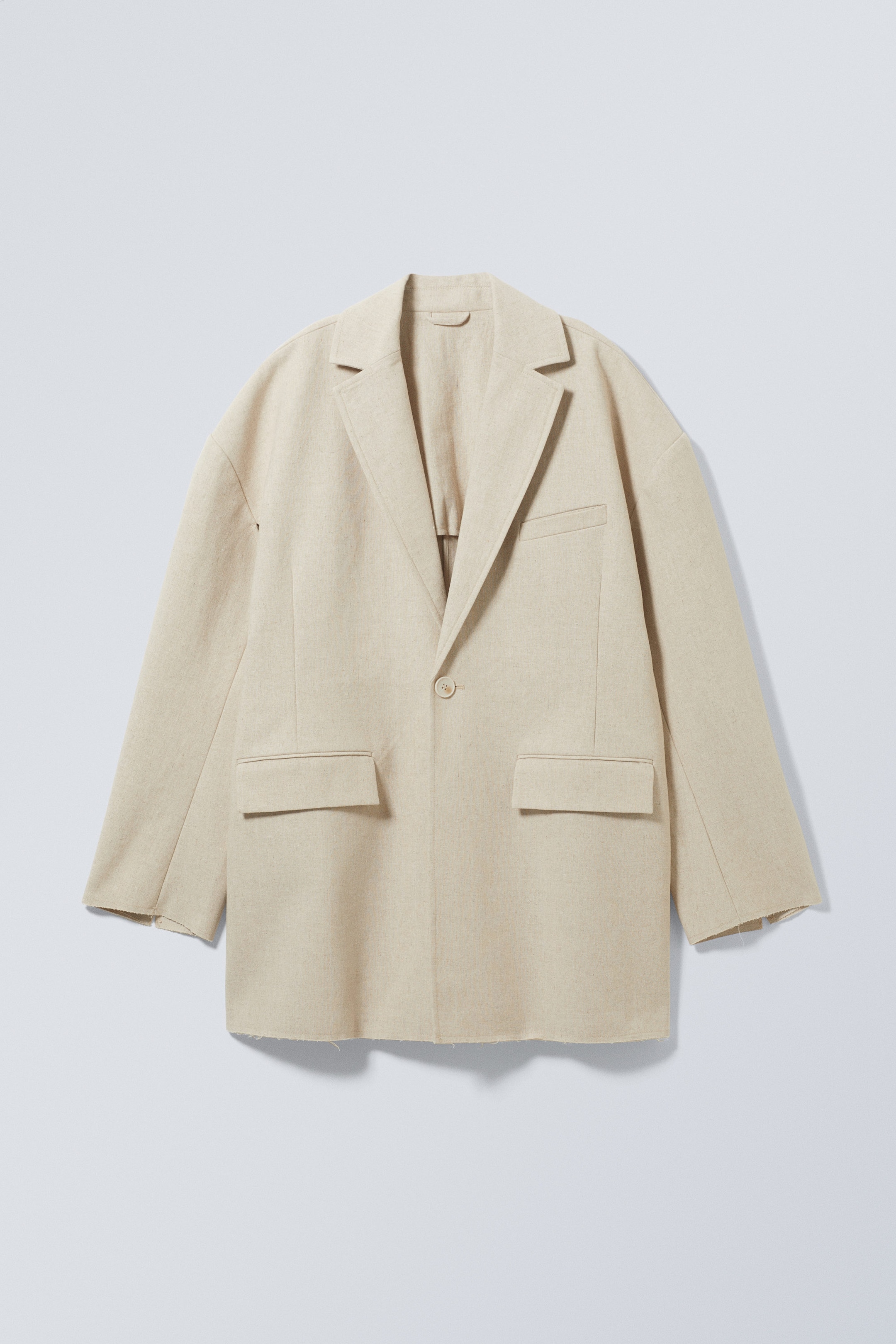 Beige - Hug Blazer - 0