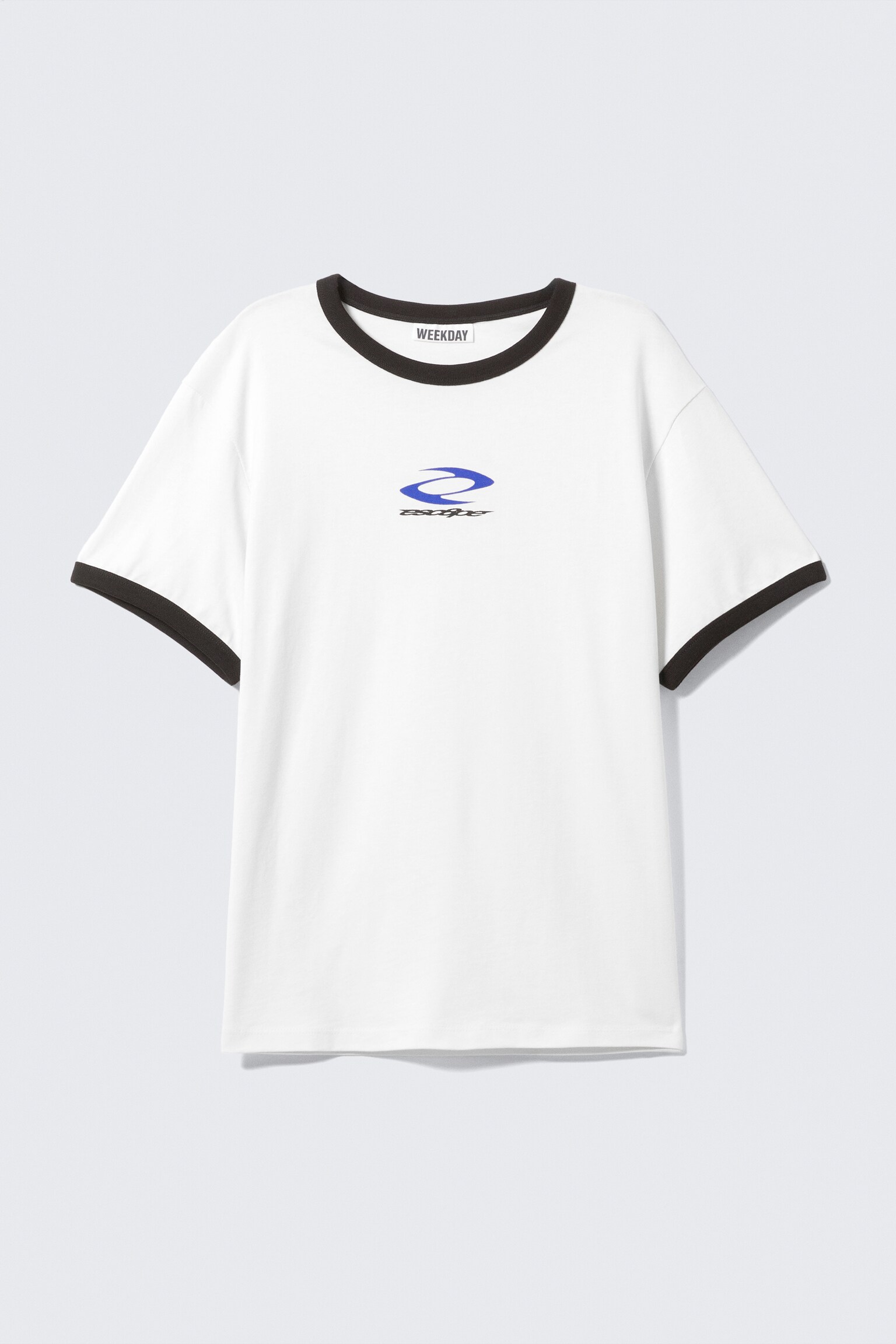 Graphic T-shirt - Alb - Esc8pe