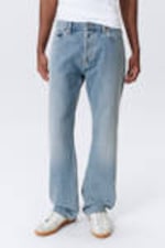 Blue Fade - Mittelblau - Meteor Low Rise Relaxed Straight Leg Jeans - 1