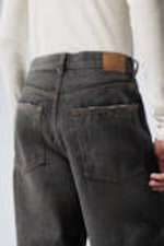 Ash Black - Black - Astro Loose Baggy Leg Jeans - 9