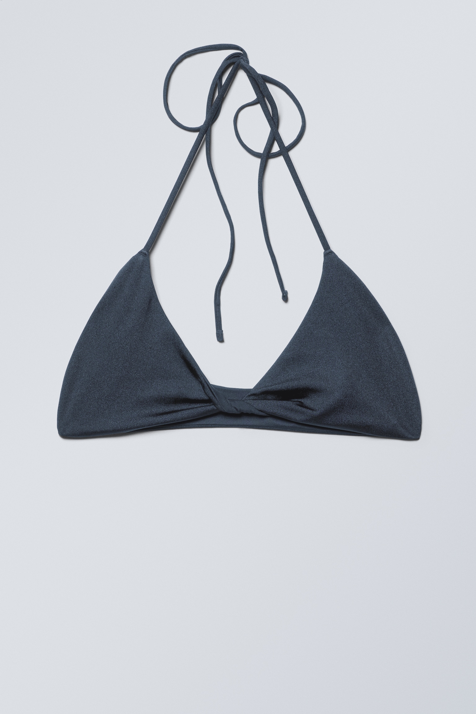 Top bikini Turn Halter - Ciemnoniebieski/Jaskrawoczerwony/Czarny - 3