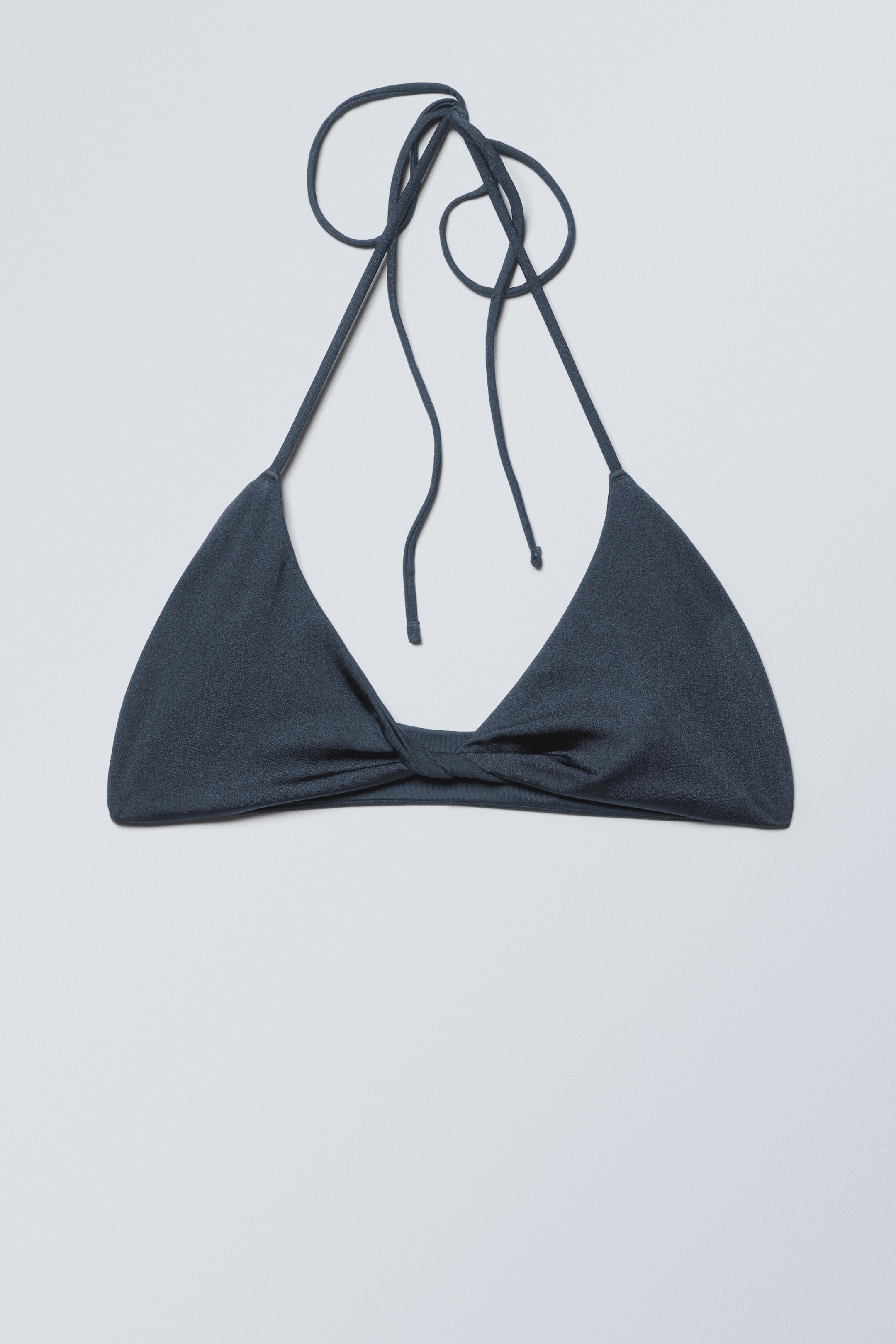 Agrandir l'image: Haut de bikini torsadé dos nu - Bleu foncé - FEMME | H&M CH 2