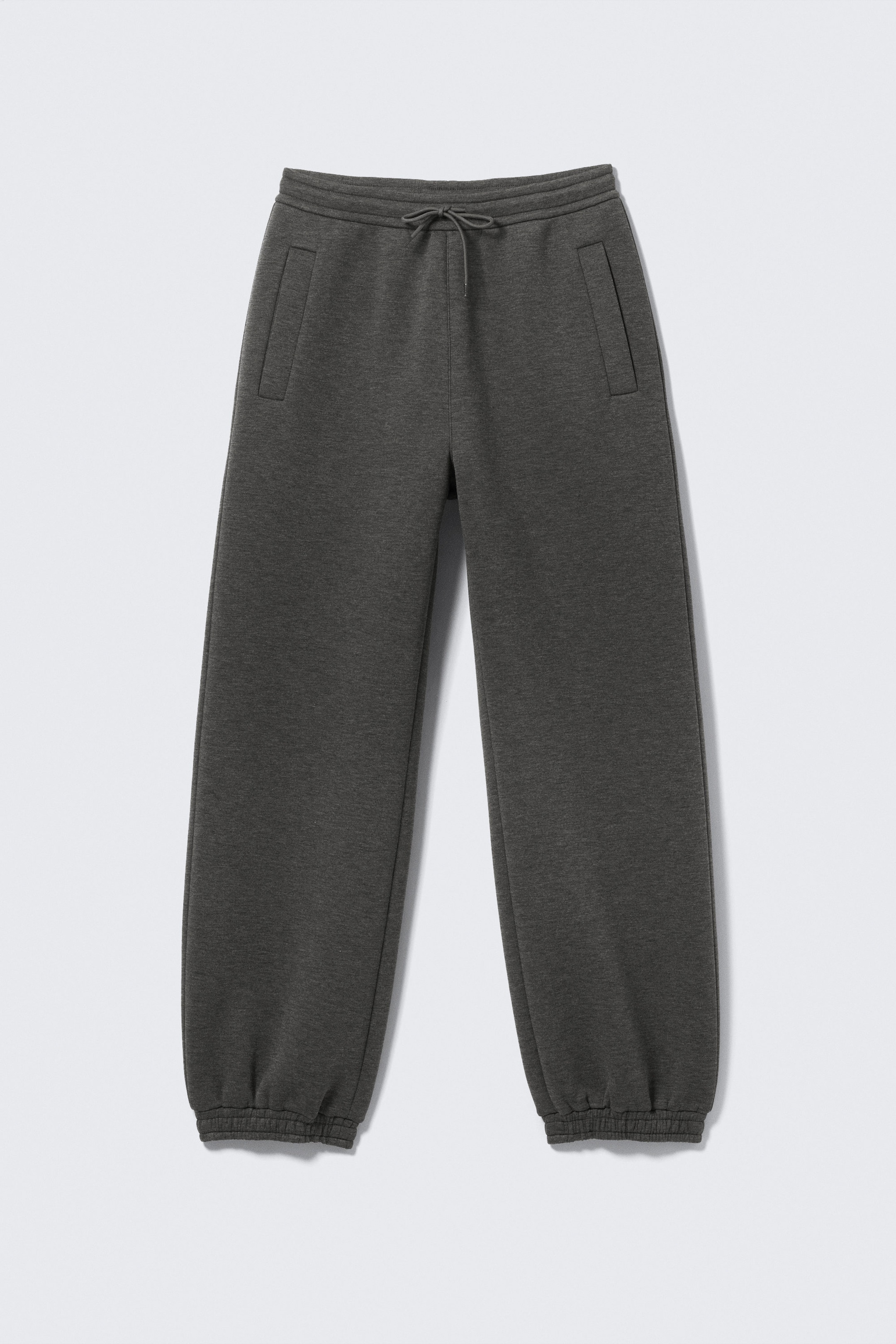 Dark Grey - Simon Scuba Sweatpants - 3