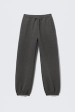 Dark Grey - Simon Scuba Sweatpants - 3