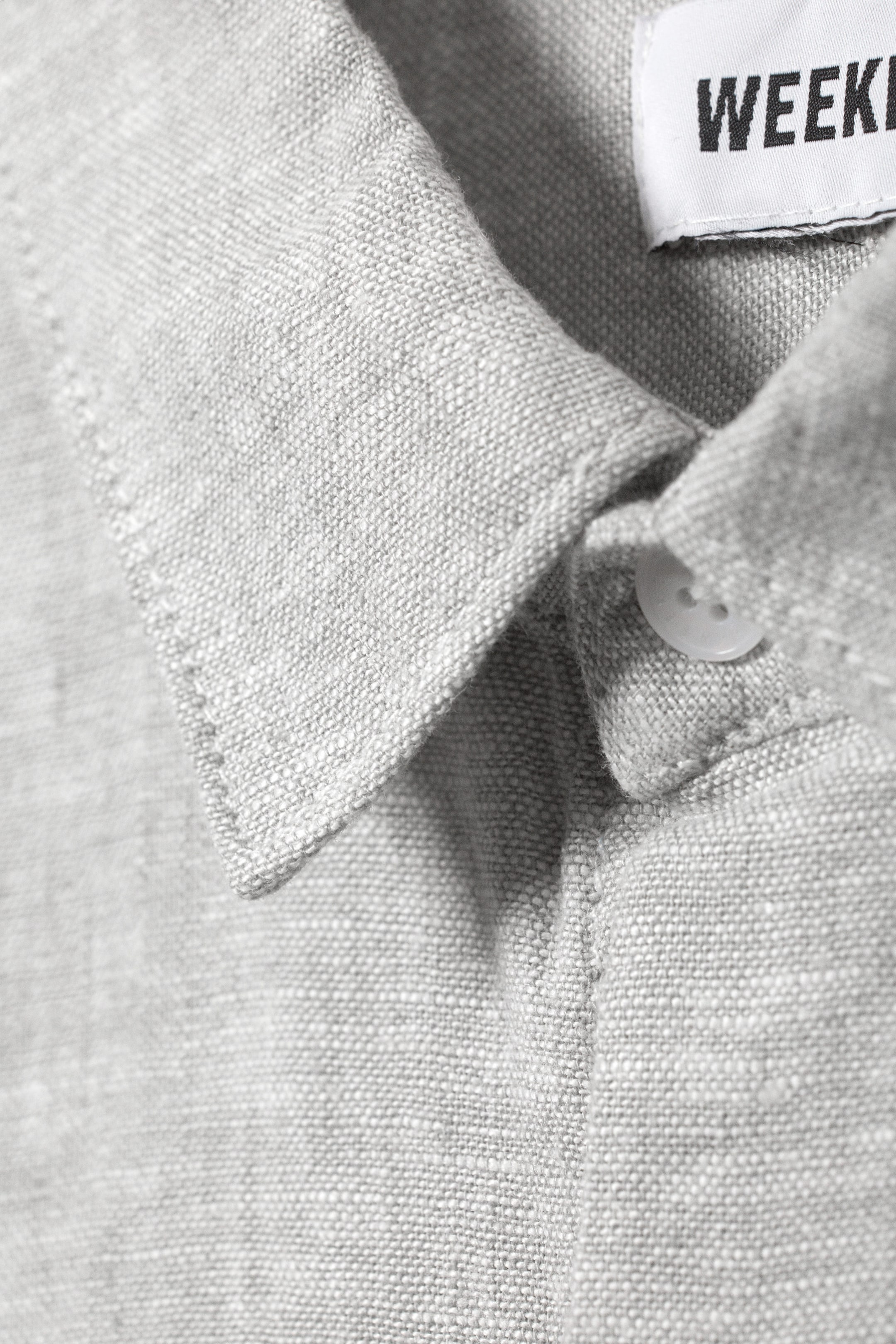 Dusty Grey - Relaxed Linen Short Sleeve - 1