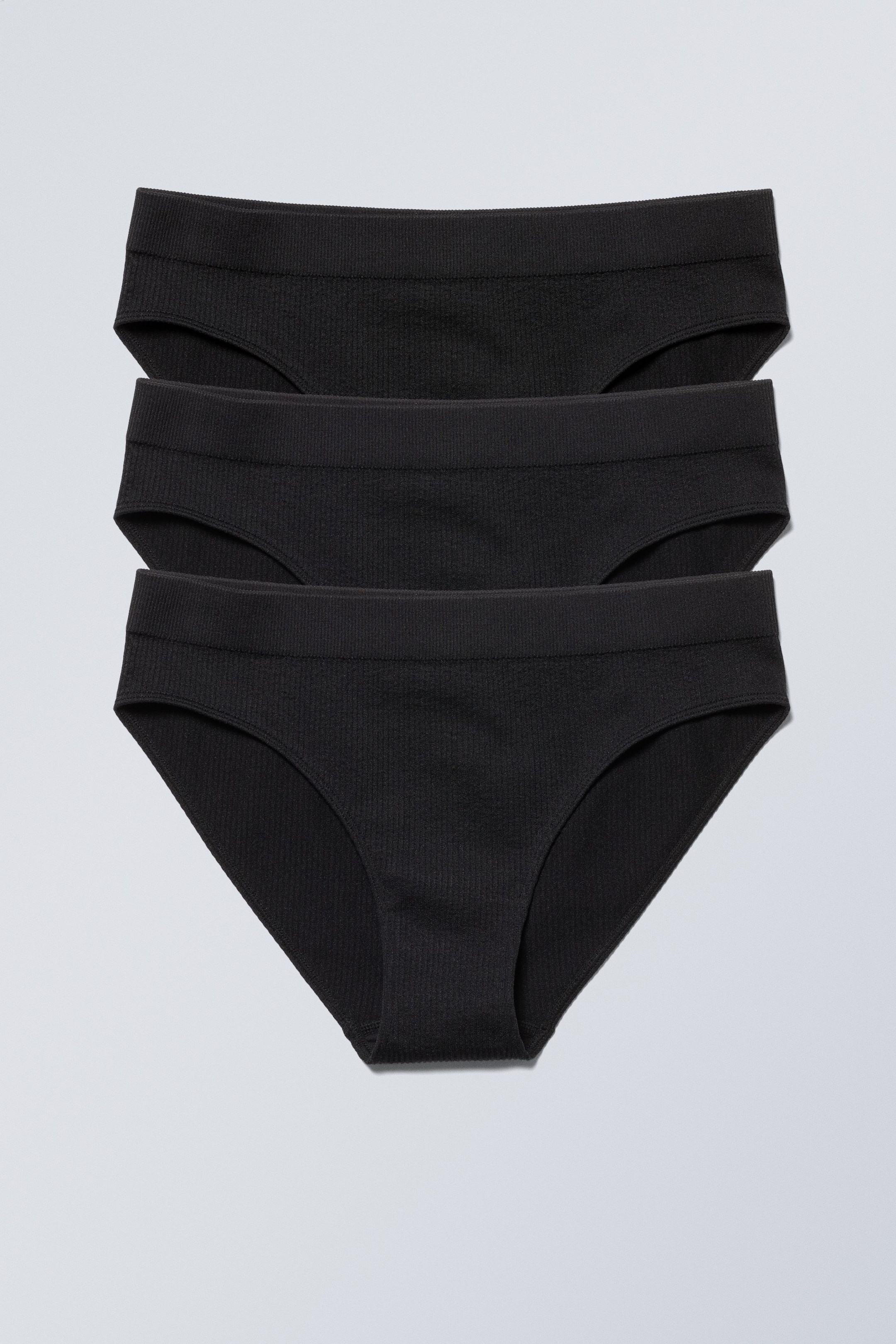 Black - 3-pack Cat Briefs - 0