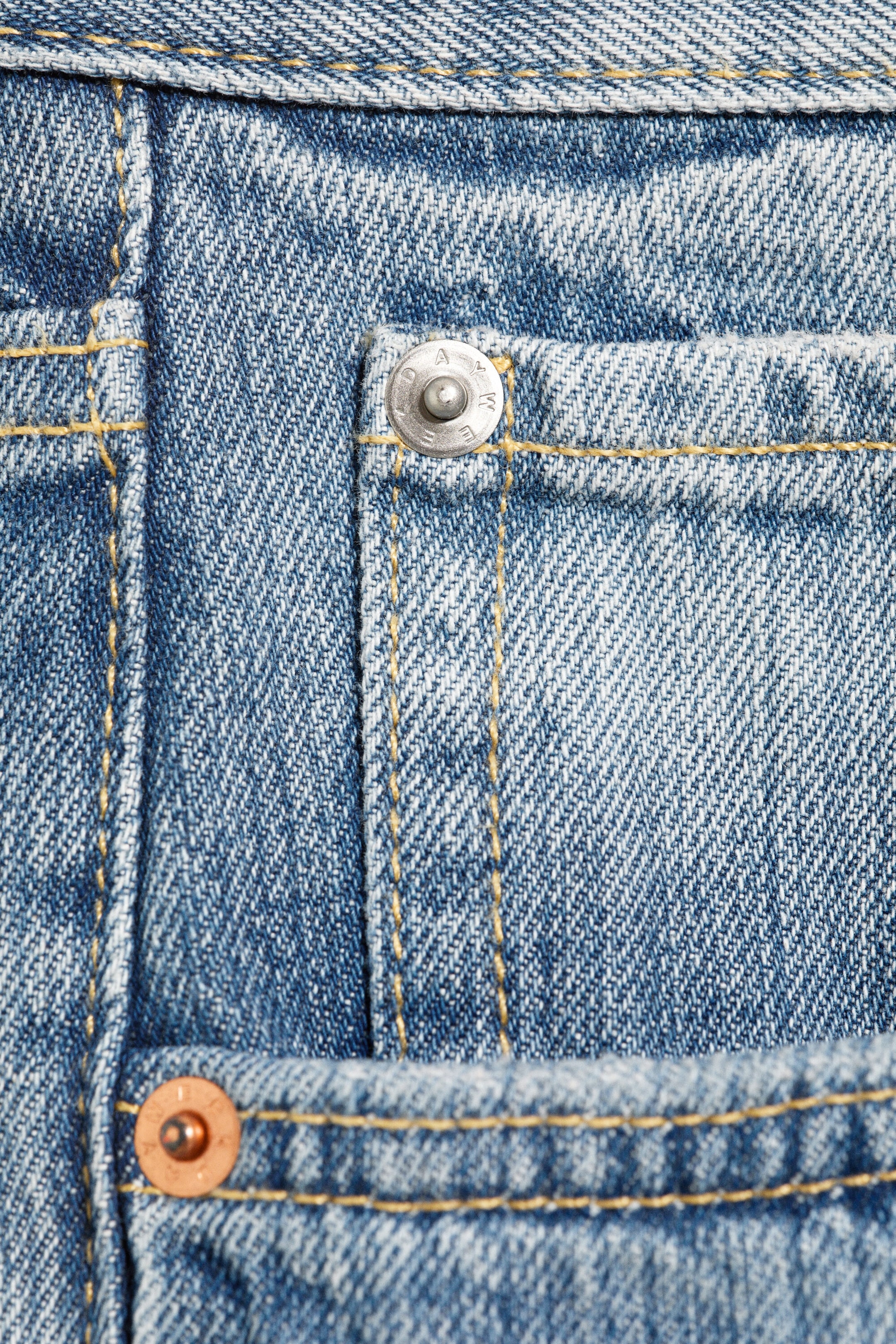Stallion Blue - Mittelblau - Mercury Mid Waist Relaxed Bootcut Jeans - 6