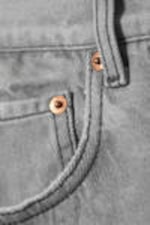 Grey - Denimal - Astro Loose Baggy Trash Jeans - 1