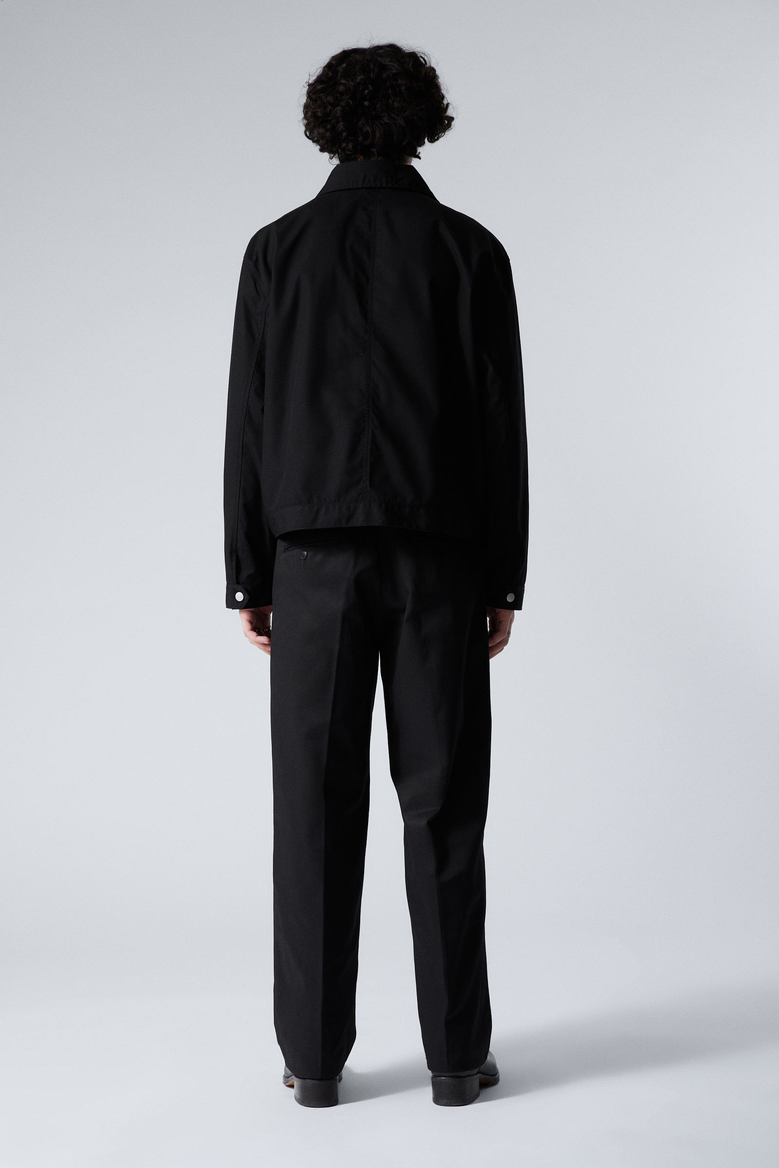 ジャケット MISEKI SEOUL 25SS Suede zip-up jacket BLACK Suede Outerwear | Suede Jacket - Multi-pocket Jacket Mens