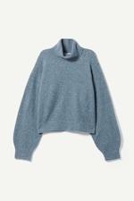 Blau - Rollkragenpullover Aggie - 0