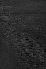 Black - Millie Linen Mix Mini Skirt - 1