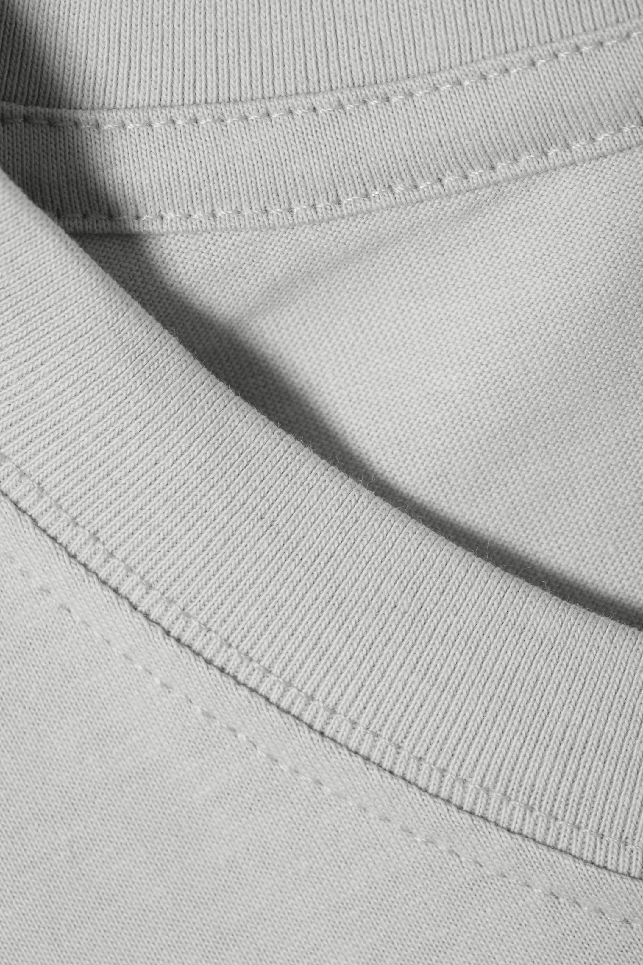 Grey - Standard Midweight T-shirt - 1