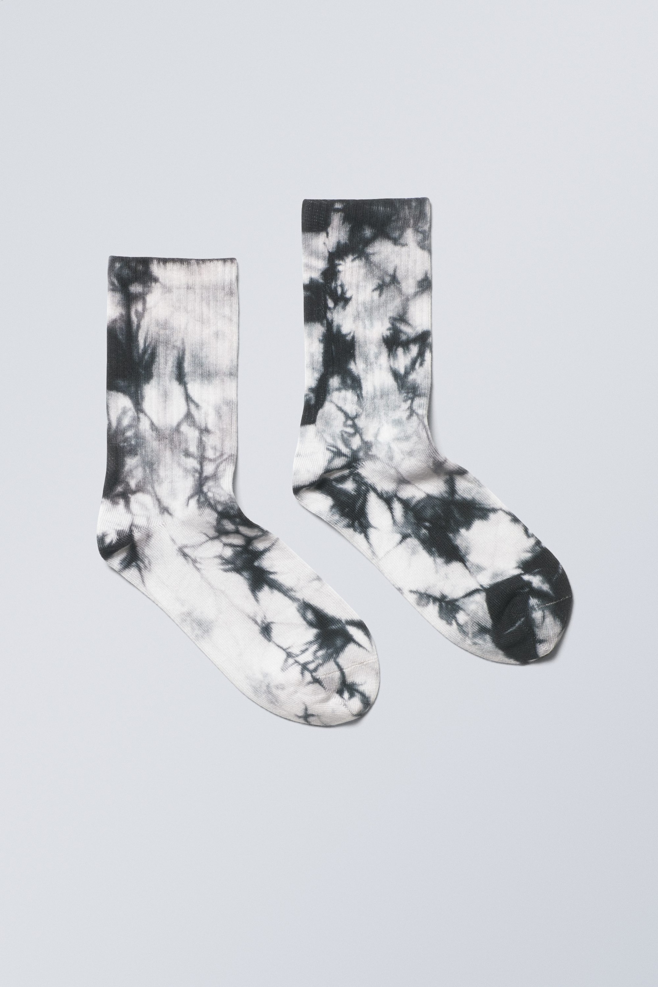 Schwarz/Batik - Tie-Dye Sport Socks - 0
