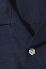 Dark Blue - Relaxed Resort Short Sleeve Shirt - 1