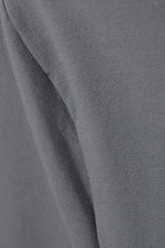 Dark Grey - Slim Fitted T-shirt - 1