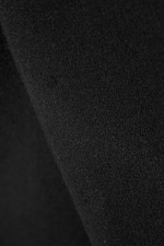 Black - Boatneck Cotton Longsleeve - 1