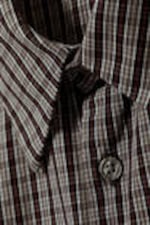 Schwarze Karos - Kariertes Baumwollhemd im Regular Fit - 1