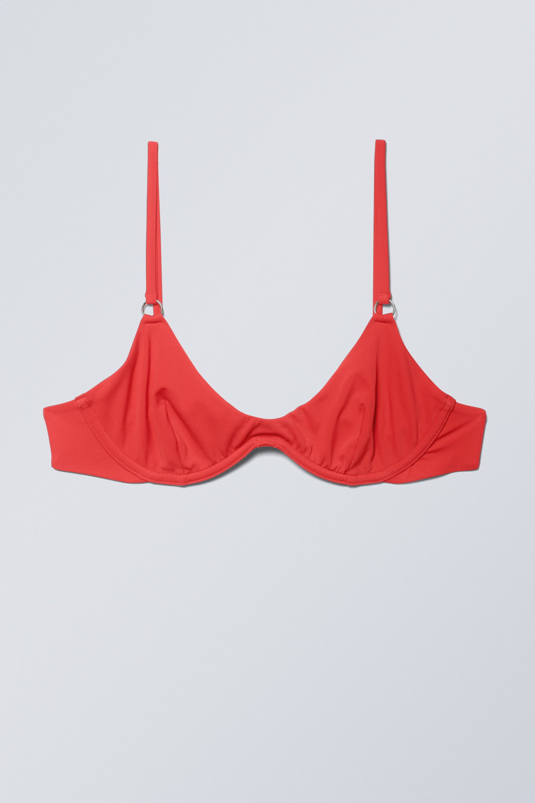 Red - Wire Bikini Top - 0
