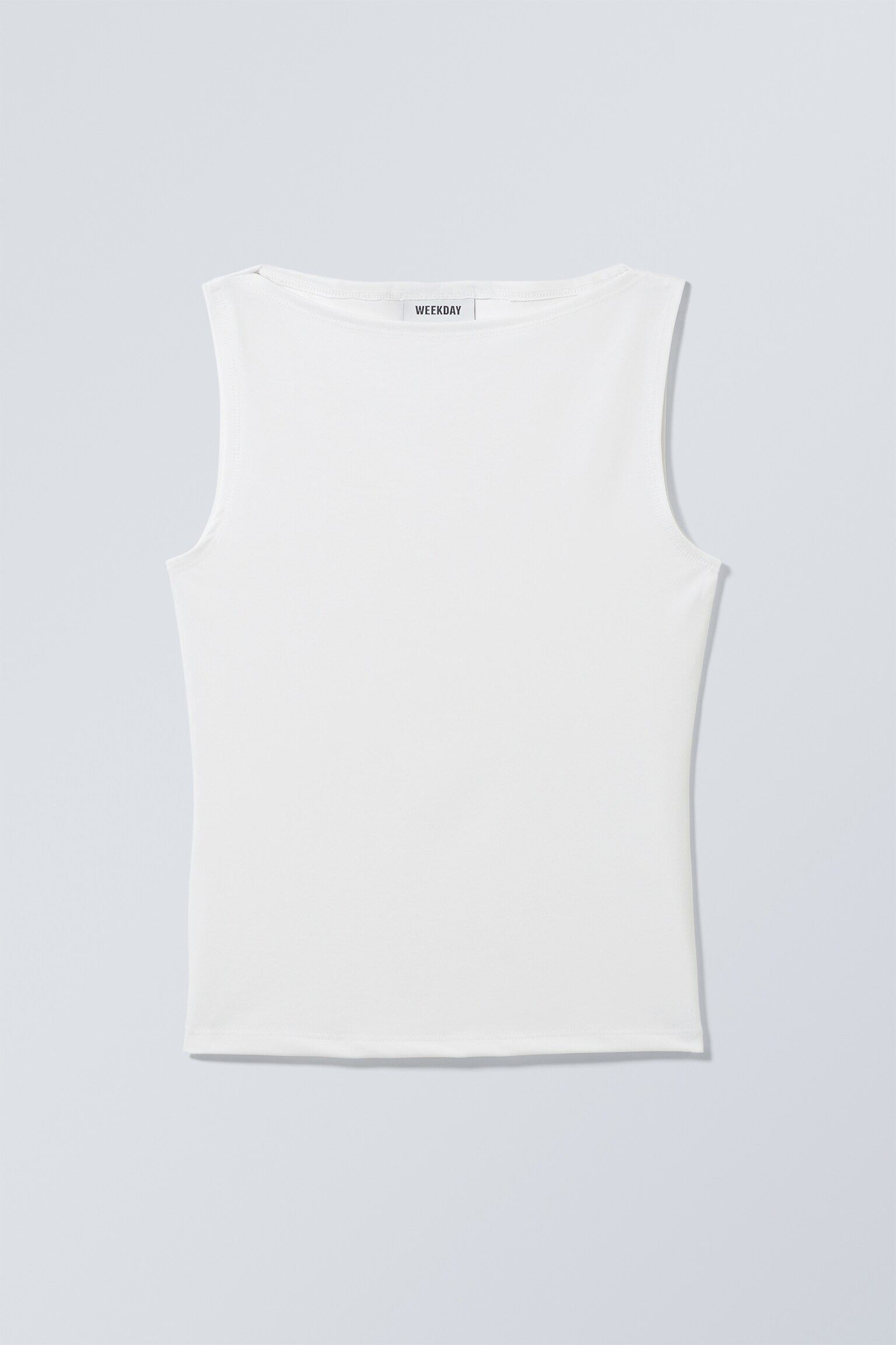 Annie Boatneck Sleeveless top - Vit/Svart/Midnattsblå - 1