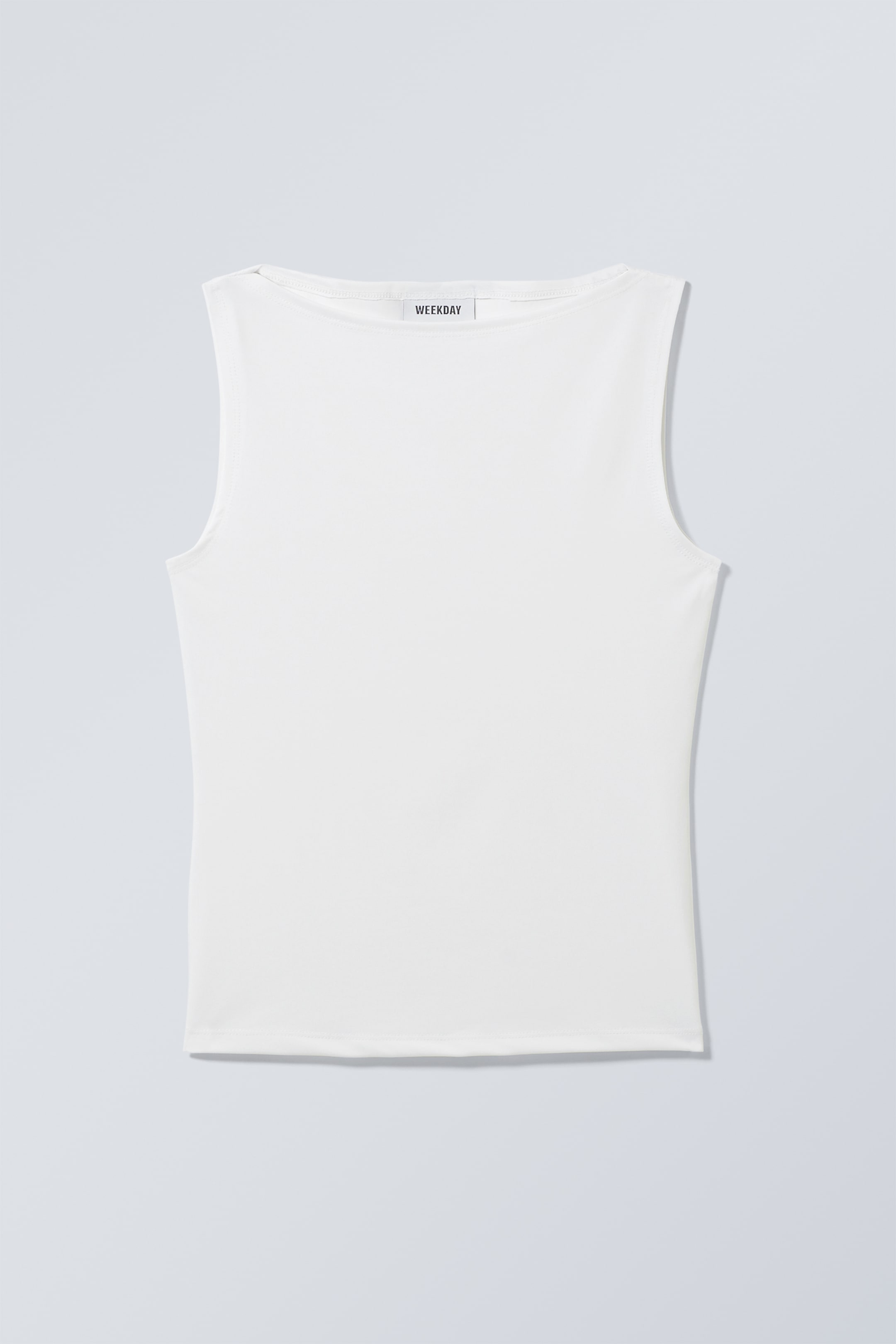 Größeres Bild anzeigen: Ärmelloses Oberteil mit U-Boot-Ausschnitt Annie - Weiß - Ladies | H&M AT 1