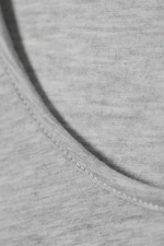 Gris chiné - Top Slim Fit à manches longues - 5