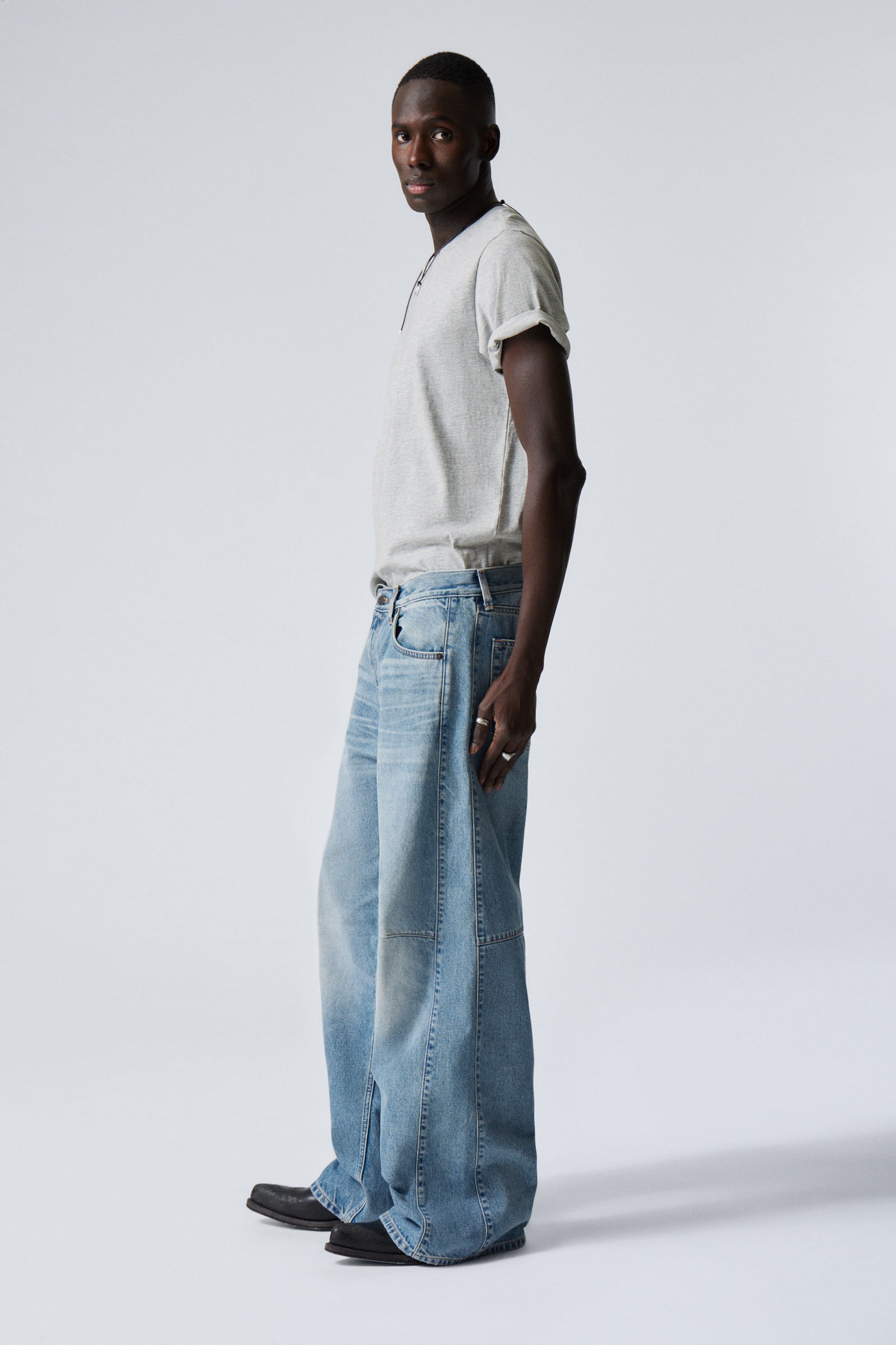 Seventeen Blue - Hellblau - Solar Cut Loose Wide Leg Jeans - 2