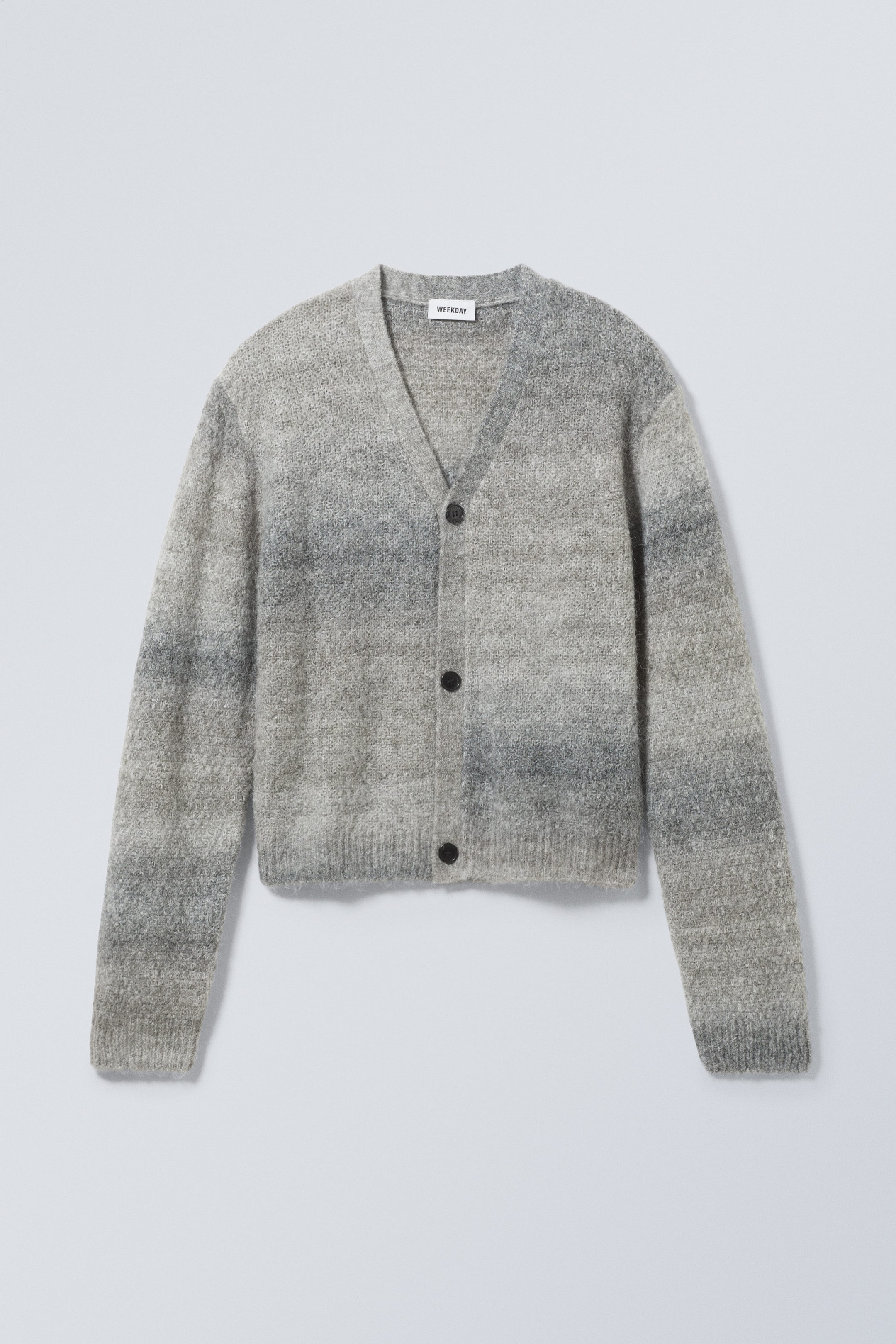 Flekkvis grå - Jesper Regular Cardigan - 0