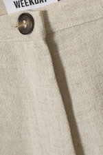 Ecru - Shorts Kit aus Leinenmischung - 1
