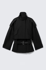 Noir - Trench technique superposé - 4