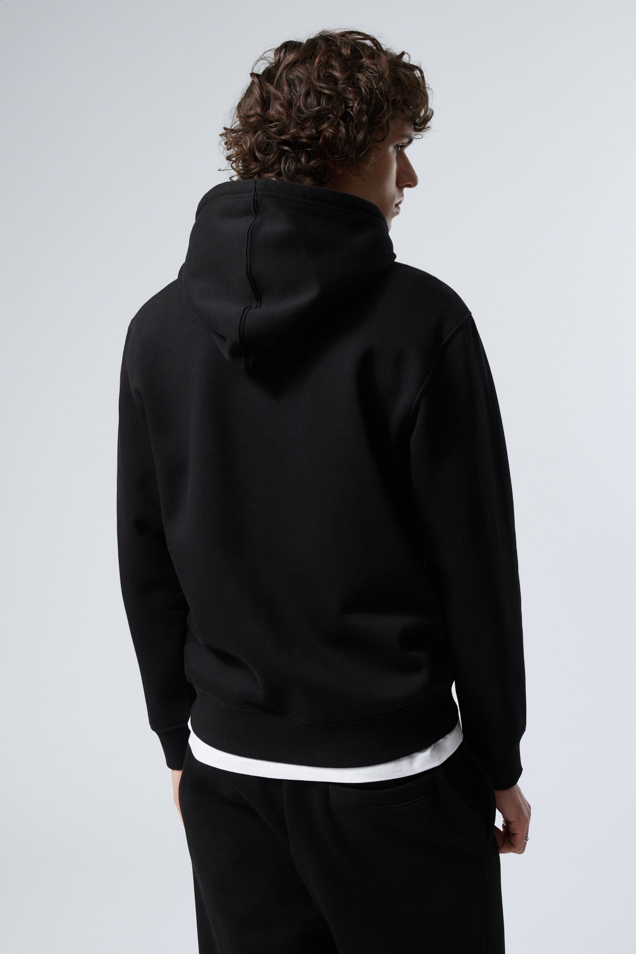 Schwarz - Kapuzenjacke Standard - 3