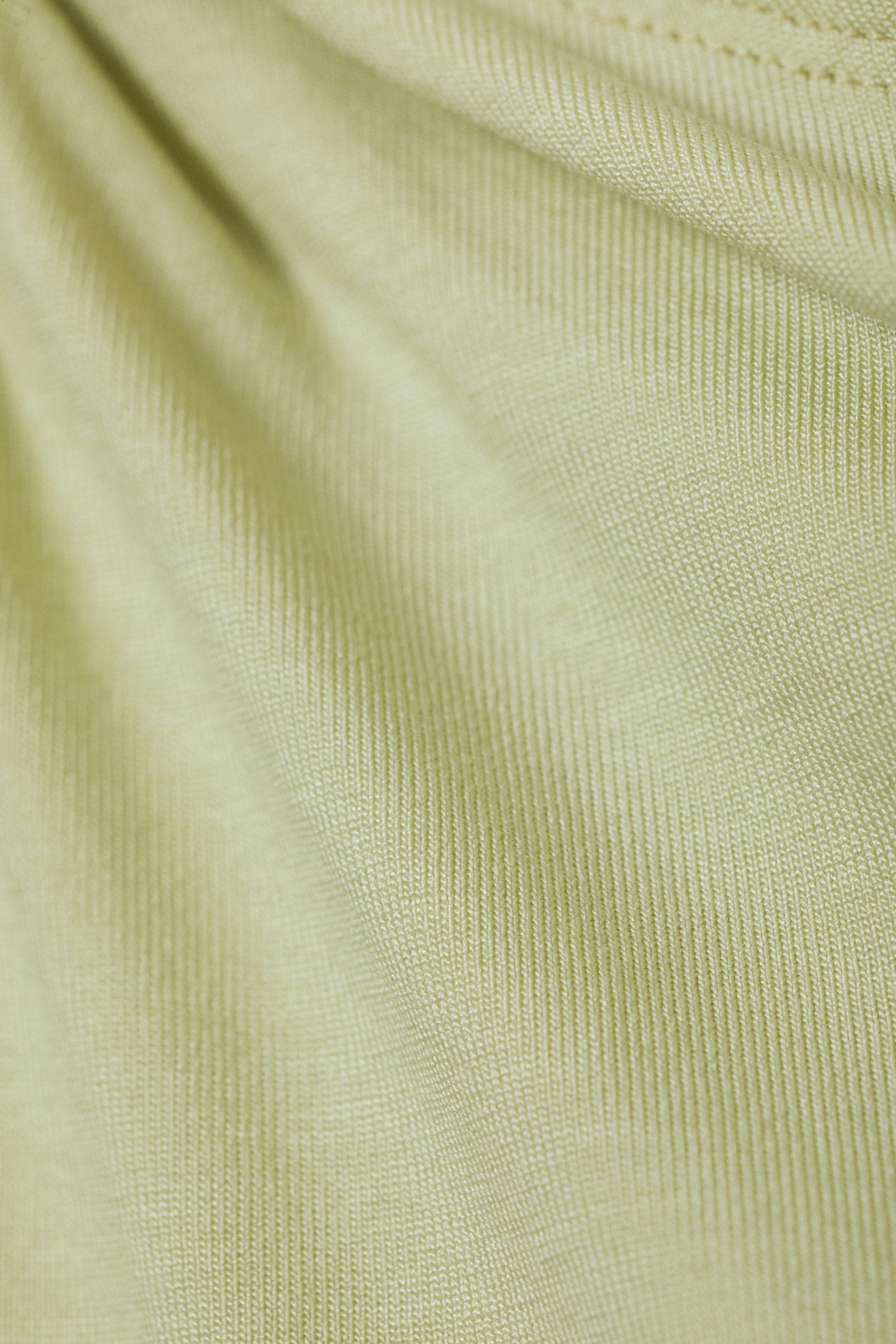 Light Dusty Yellow - Hera Drape Top - 1