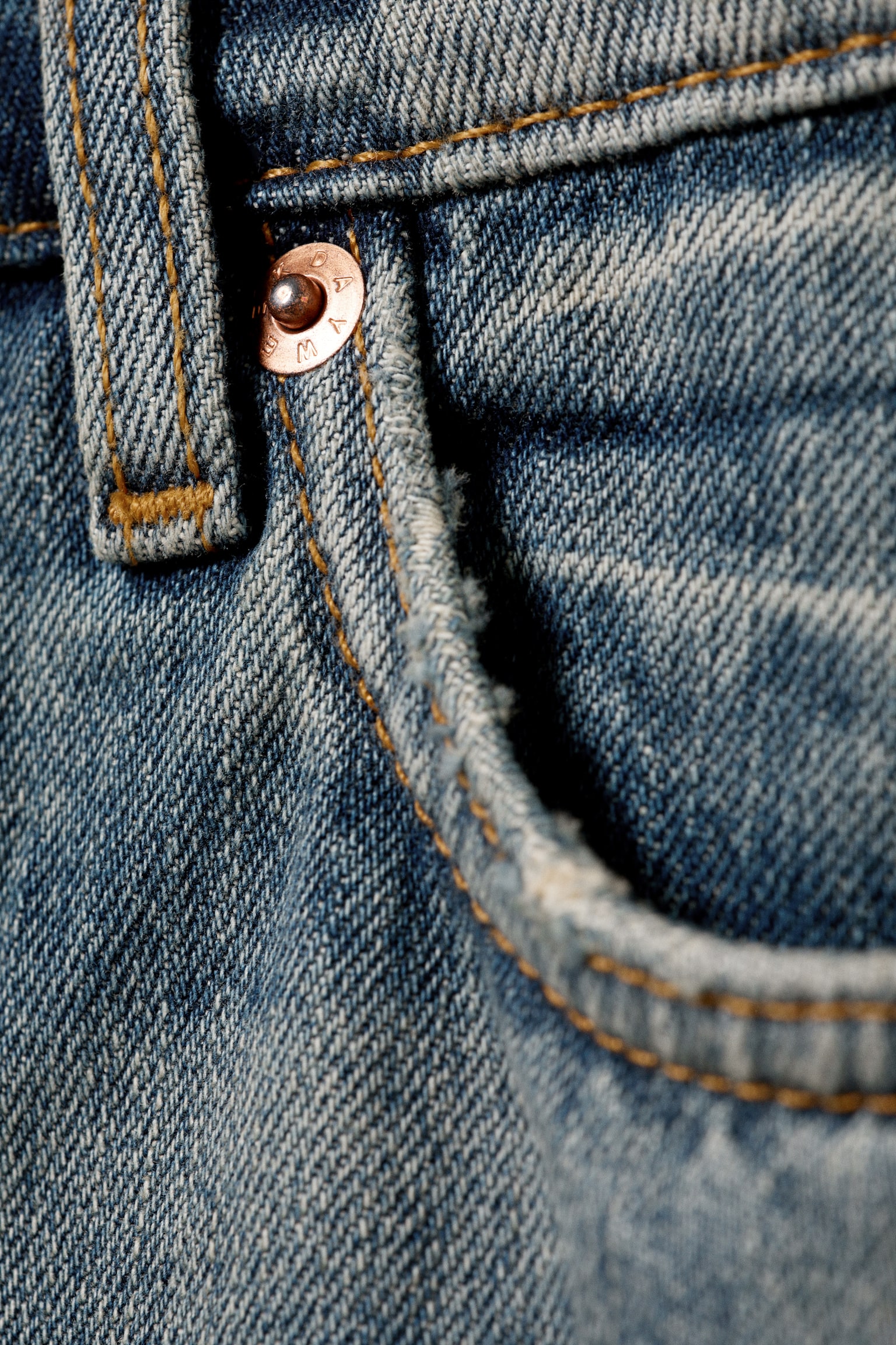 Monterey Low Rise Denim Shorts - Arizona Blue - Mittelblau/Kimberley Blue - Hellblau/Abgetöntes Schwarz/Radio Blue - Mittelblau - 4