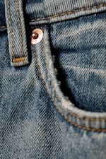 Arizona Blue - Mittelblau - Monterey Low Rise Denim Shorts - 1