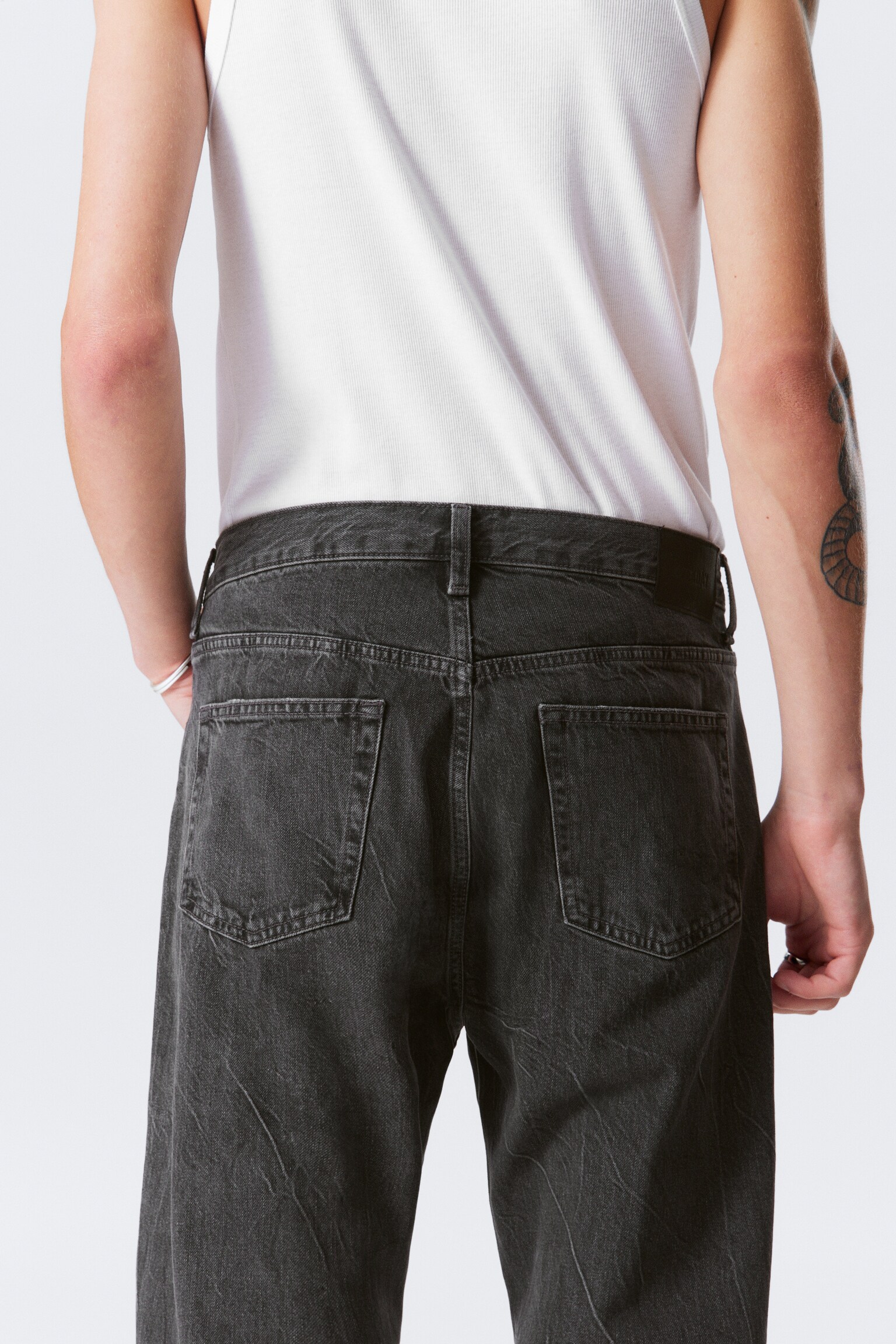 Space Relaxed Straight Leg Jeans - Risso Black - Black/Morning Blue - Dark Blue/Tuned Black - Black/Iron Blue/2000 Blue - Medium Blue/Second Blue - Medium Blue/Blue Stream - Medium Blue/Aeon Blue - Light Blue/Obsidian Black - Black - 4