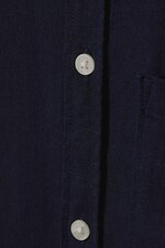 Bleu foncé - Chemise en lin à manches courtes Randy - 1