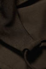 Dark Brown - Strappy Tie-Back Bikini Top - 5