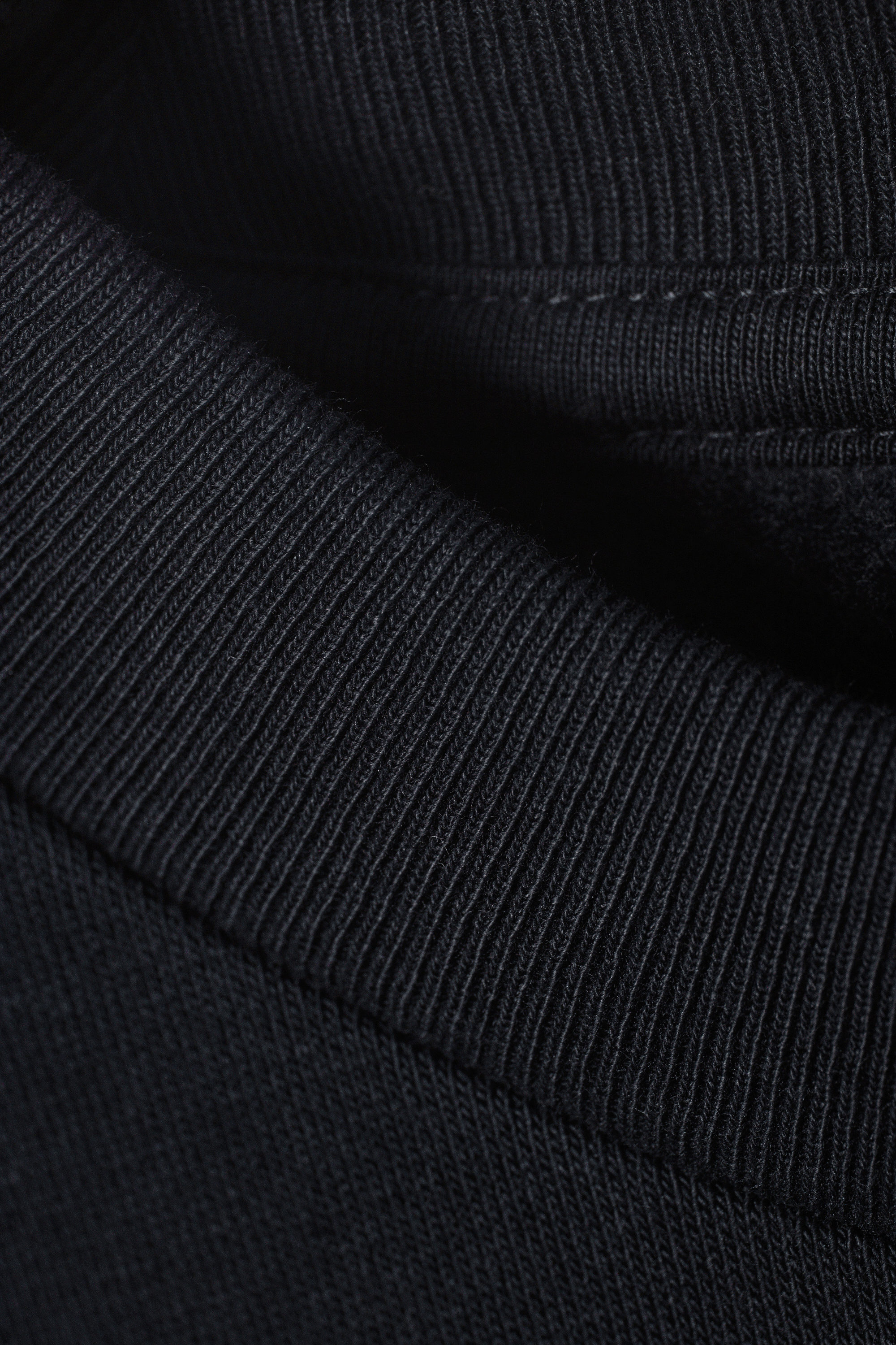 Bleu marine foncé - Sweat ample - 3