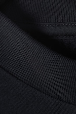 Dunkles Marineblau - Sweatshirt mit lockerer Passform - 4