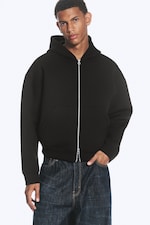 Black - Simon Scuba Zip Hoodie - 0